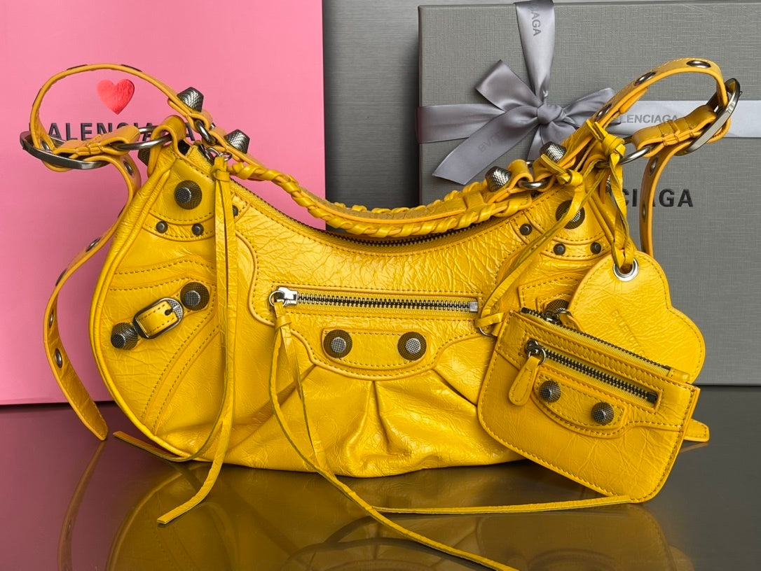 Balenciaga Le Cagole Bag Yellow