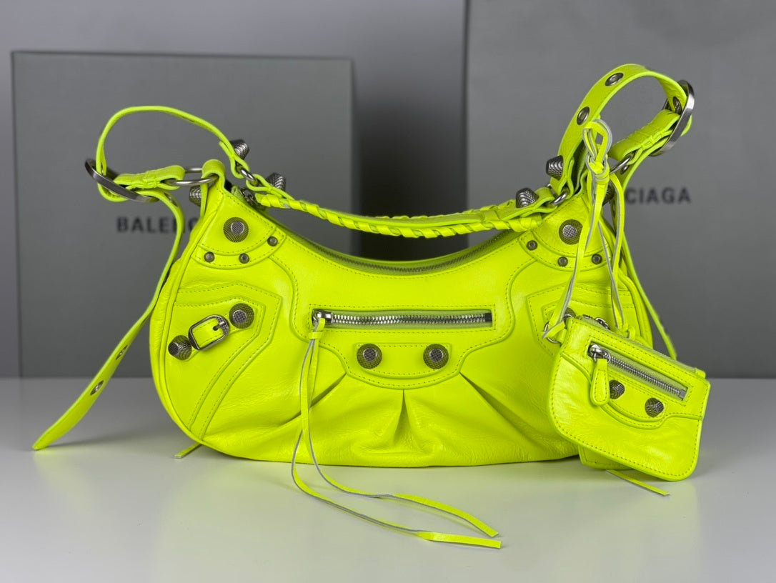 Balenciaga Le Cagole Bag Neon
