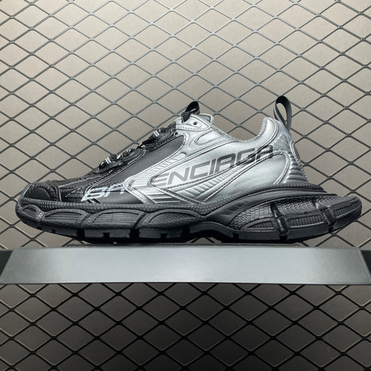 Balenciaga 3XL Metallic Split Shoes