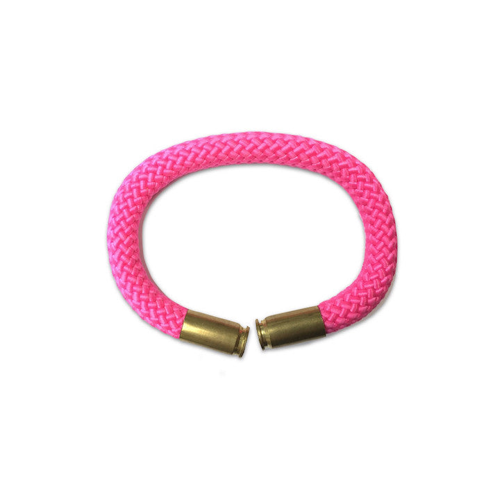 Bullet Shell Bracelet / Pink