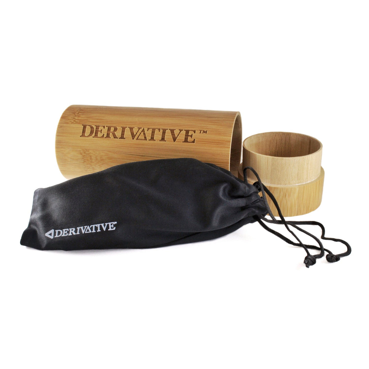 Dotty's Cute Cat Eye Bamboo Sunglasses | Black